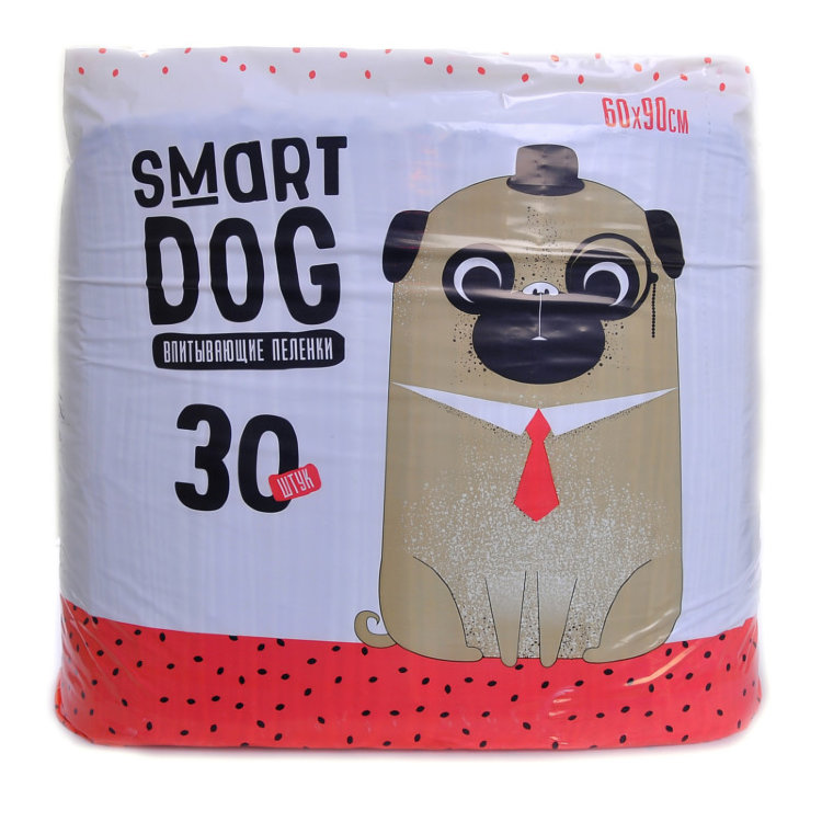 SMART DOG Впитывающие пеленки для собак 60*90