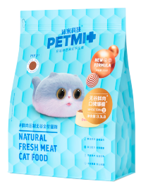 PETMI ADULT CAT DENTAL CARE Корм для взрослых кошек с напылением куриного мяса для здоровья зубов и полости рта