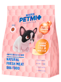 PETMI PUPPY DENTAL CARE Корм для щенков с напылением куриного мяса для здоровья зубов и полости рта