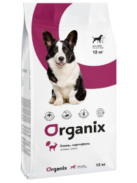 ORGANIX корм для собак с олениной и картофелем