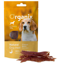 ORGANIX Лакомство для собак «Утиное филе» (100% мясо) 100гр