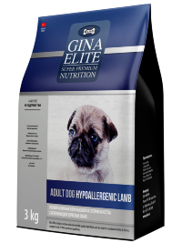 GINA Elit Гипоаллергенный с Ягненком сухой Супер-Премиум корм для собак (Dog Hypoallergenic Lamb)