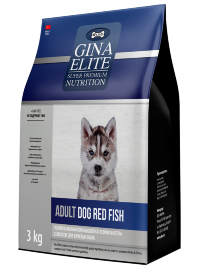 GINA Elit с Красной Рыбой сухой Супер-Премиум корм для собак (Dog Red Fish)