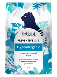 FLORIDA Hypoallergenic Cat сухой Гипоаллергенный, корм для кошек, 1,5 кг