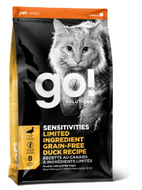 GO Беззерновой для котят и кошек с чувств. пищеварением со свежей уткой (Grain Free Duck Recipe)