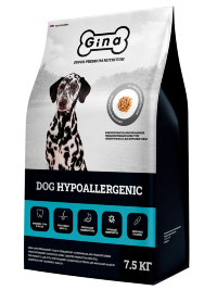 GINA Dog Hypoallergenic гипоаллергенный корм для собак