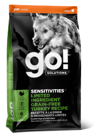 GO Беззерновой для Щенков и Собак с Индейкой для чувств. пищеварения (GF Turkey Recipe)