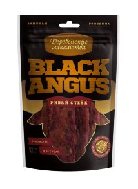 Вяленые лакомства "Black angus" рибай стейк из говядины 50 г