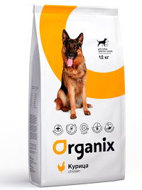 ORGANIX корм для собак крупных пород (Adult Dog Large Breed Chicken)