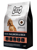 GINA Dog Salmon &amp; Rice корм гипоаллергенный для собак