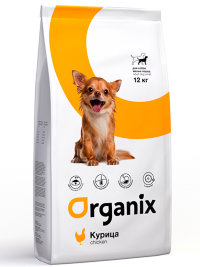 ORGANIX корм для собак малых пород (Adult Dog Small Breed Chicken)