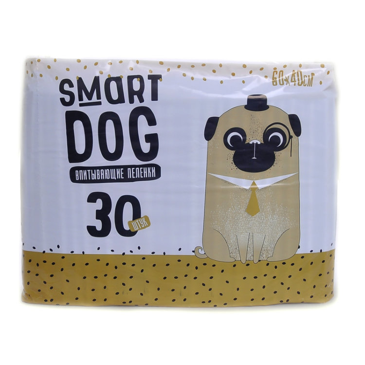 SMART DOG Впитывающие пеленки для собак 60*40